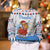 Somalia Christmas Kid Ugly Christmas Sweater with Santa on Camel Christmas Tree Ornaments Candy Canes and Snowflake - Wonder Print Shop