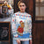 Somalia Christmas Ugly Christmas Sweater with Santa on Camel Christmas Tree Ornaments Candy Canes and Snowflake - Wonder Print Shop