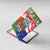 Gambia Christmas Canvas Wall Art with Santa Hippo National Coat of Arms Snowflakes and Festive Holiday - Wonder Print Shop