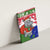 Gambia Christmas Canvas Wall Art with Santa Hippo National Coat of Arms Snowflakes and Festive Holiday - Wonder Print Shop