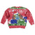 Gambia Christmas Kid Ugly Christmas Sweater with Santa Hippo National Coat of Arms Snowflakes and Festive Holiday - Wonder Print Shop