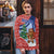 Russia Christmas Ugly Christmas Sweater with Santa Bear Gift Box Christmas Tree and Red Snowflake - Wonder Print Shop