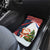 Russia Christmas Car Mats with Dancing Santa Christmas Tree Lights and Red Snowflake - Wonder Print Shop