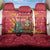 Venezuela Christmas Back Car Seat Cover with Santa Sloth Christmas Tree Stars and Red Festive - Wonder Print Shop