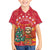 Venezuela Christmas Family Matching Tank Maxi Dress and Hawaiian Shirt with Santa Sloth Christmas Tree Stars and Red Festive - Wonder Print Shop