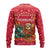 Venezuela Christmas Ugly Christmas Sweater with Santa Sloth Christmas Tree Stars and Red Festive - Wonder Print Shop