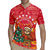 Venezuela Christmas Rugby Jersey with Santa Sloth Christmas Tree Stars and Red Festive - Wonder Print Shop