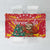 Venezuela Christmas Tablecloth with Santa Sloth Christmas Tree Stars and Red Festive - Wonder Print Shop