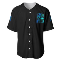Tread Carefully Skull Baseball Jersey - Wonder Print Shop