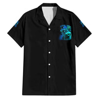 Tread Carefully Skull Family Matching Mermaid Dress and Hawaiian Shirt - Wonder Print Shop