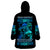 Tread Carefully Skull Wearable Blanket Hoodie - Wonder Print Shop