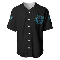 I Can't Go To Hell Mad Reaper Skull Baseball Jersey - Wonder Print Shop