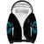 I Can't Go To Hell Mad Reaper Skull Sherpa Hoodie - Wonder Print Shop
