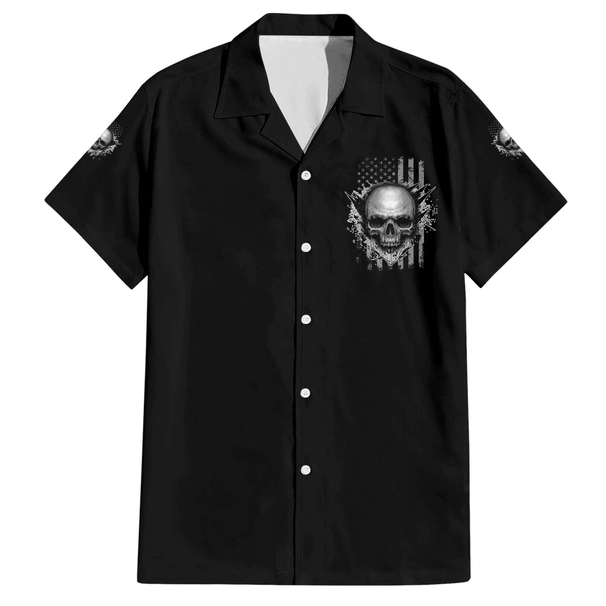 I Am Who I Am Skull Family Matching Short Sleeve Bodycon Dress and Hawaiian Shirt - Wonder Print Shop