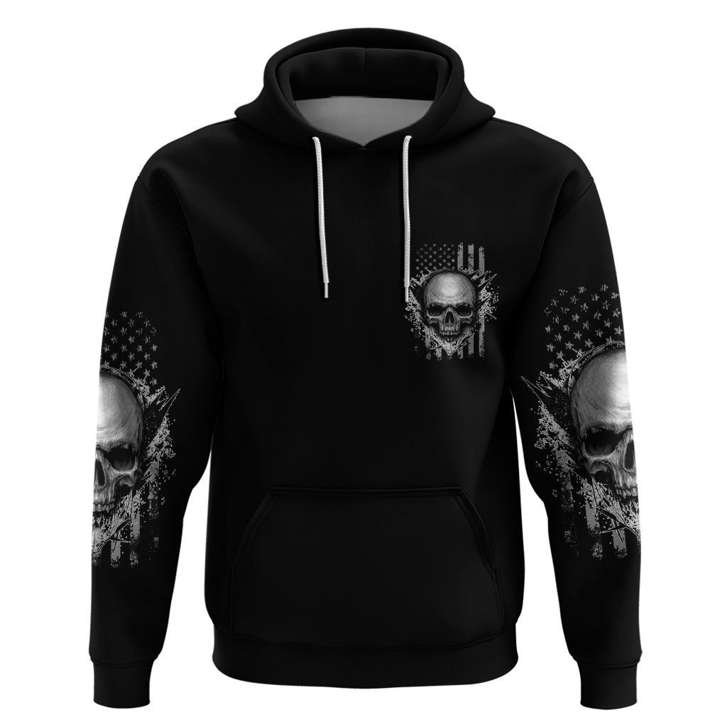I Am Who I Am Skull Hoodie - Wonder Print Shop