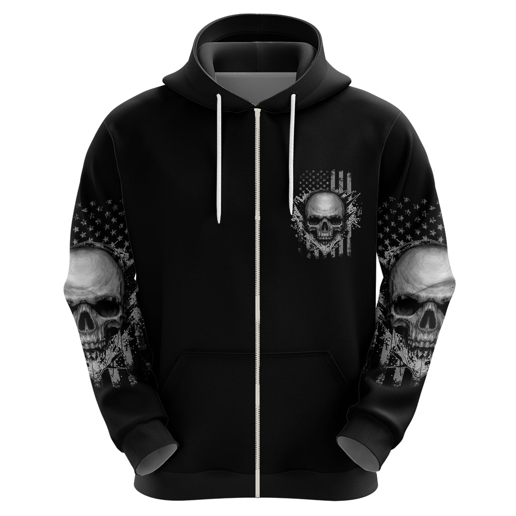 I Am Who I Am Skull Hoodie - Wonder Print Shop