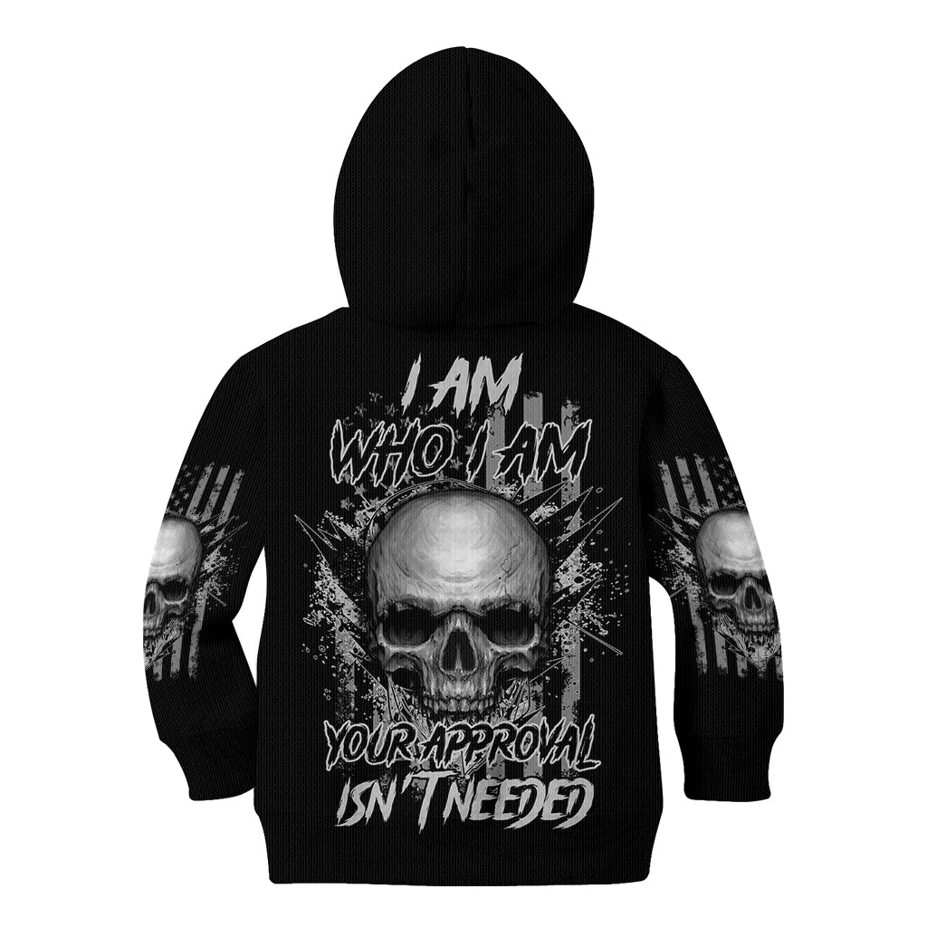 I Am Who I Am Skull Kid Hoodie - Wonder Print Shop