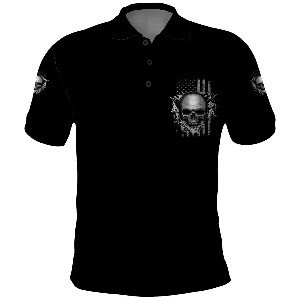 I Am Who I Am Skull Polo Shirt - Wonder Print Shop