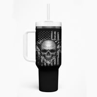 I Am Who I Am Skull Tumbler With Handle - Wonder Print Shop