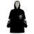 I Am Who I Am Skull Wearable Blanket Hoodie - Wonder Print Shop