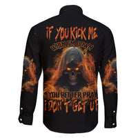 If You Kick Me When I'm Down Family Matching Puletasi Dress and Hawaiian Shirt - Wonder Print Shop