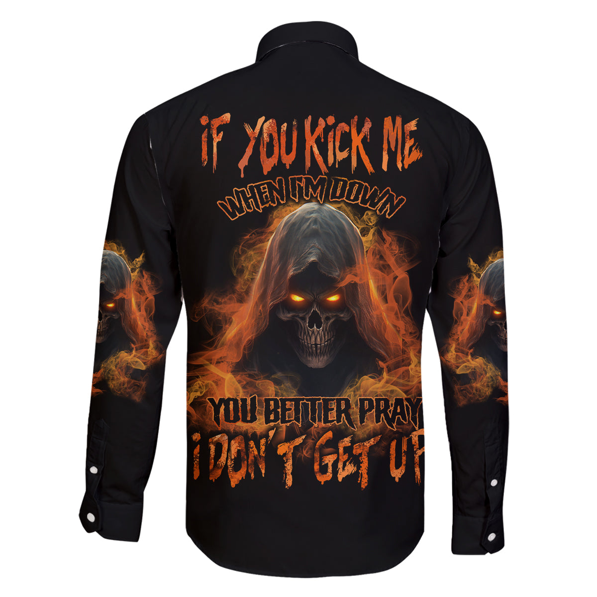 If You Kick Me When I'm Down Family Matching Tank Maxi Dress and Hawaiian Shirt - Wonder Print Shop