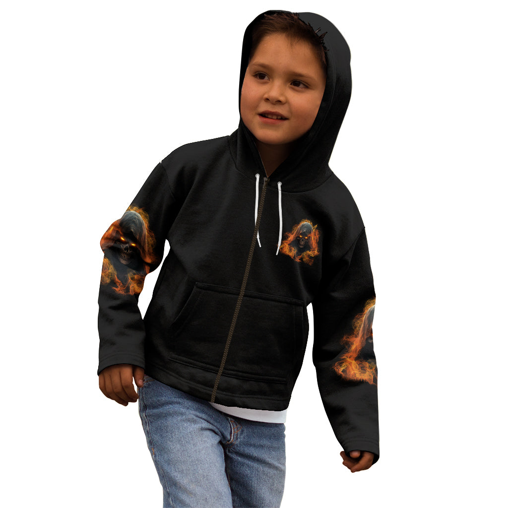 If You Kick Me When I'm Down Kid Hoodie - Wonder Print Shop