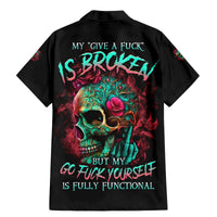 Give Me A F Is Broken But My Go F Yourself Family Matching Mermaid Dress and Hawaiian Shirt - Wonder Print Shop