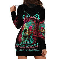 Give Me A F Is Broken But My Go F Yourself Hoodie Dress - Wonder Print Shop