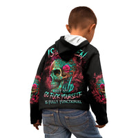 Give Me A F Is Broken But My Go F Yourself Kid Hoodie - Wonder Print Shop