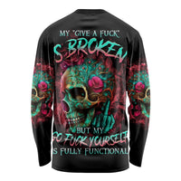 Give Me A F Is Broken But My Go F Yourself Long Sleeve Shirt - Wonder Print Shop