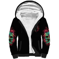 Give Me A F Is Broken But My Go F Yourself Sherpa Hoodie - Wonder Print Shop
