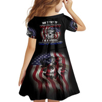 Don't Try To Figure Me Out Family Matching Short Sleeve Bodycon Dress and Hawaiian Shirt - Wonder Print Shop