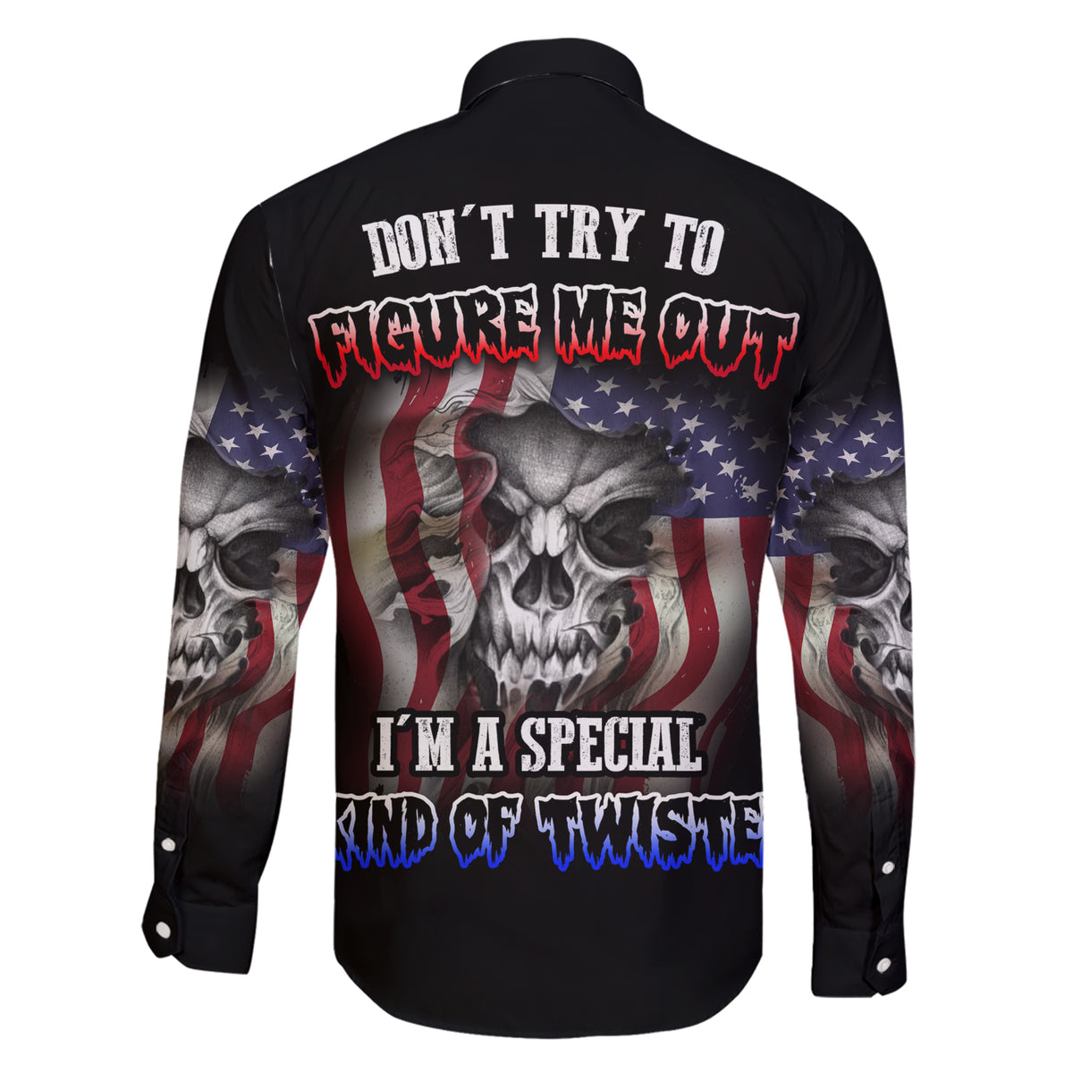 Don't Try To Figure Me Out Family Matching Short Sleeve Bodycon Dress and Hawaiian Shirt - Wonder Print Shop