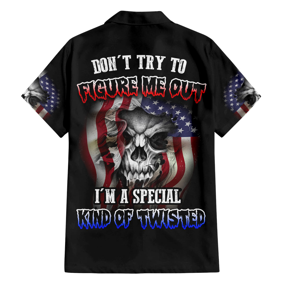 Don't Try To Figure Me Out Family Matching Tank Maxi Dress and Hawaiian Shirt - Wonder Print Shop