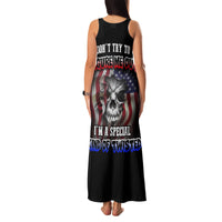 Don't Try To Figure Me Out Family Matching Tank Maxi Dress and Hawaiian Shirt - Wonder Print Shop
