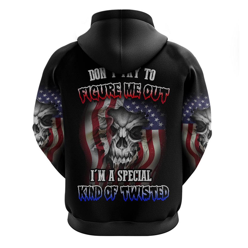 Don't Try To Figure Me Out Hoodie - Wonder Print Shop