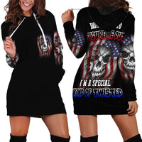 Don't Try To Figure Me Out Hoodie Dress - Wonder Print Shop
