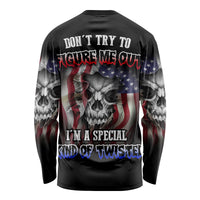 Don't Try To Figure Me Out Long Sleeve Shirt - Wonder Print Shop