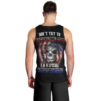 Don't Try To Figure Me Out Men Tank Top - Wonder Print Shop