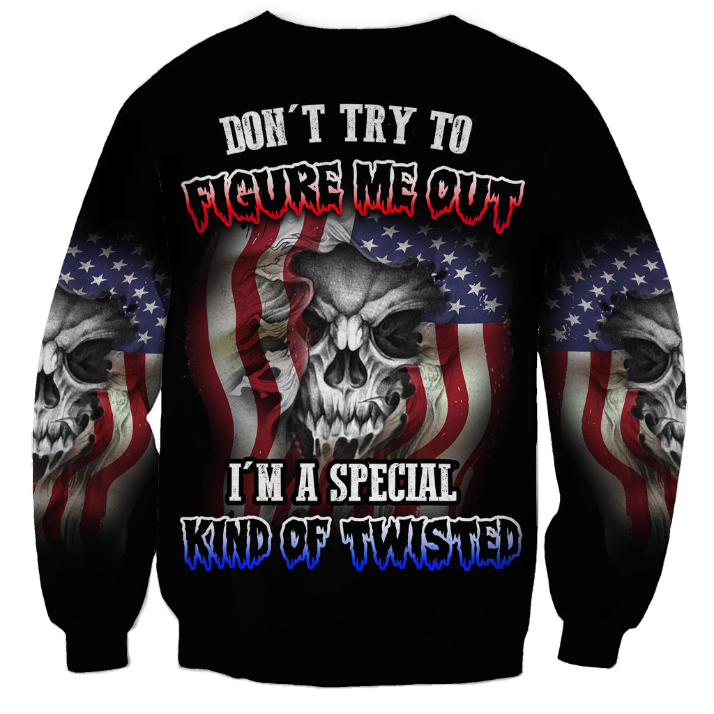 Don't Try To Figure Me Out Sweatshirt - Wonder Print Shop