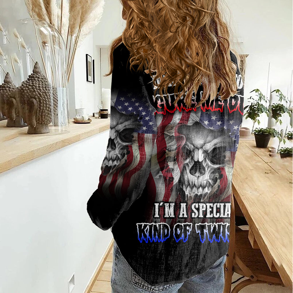 Don't Try To Figure Me Out Women Casual Shirt - Wonder Print Shop