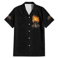 Dilligaf Flame Skull With G Family Matching Mermaid Dress and Hawaiian Shirt - Wonder Print Shop
