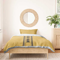 Custom Retro Bowling Bedding Set with Diamond Stripe Pattern North Bowl Logo - Wonder Print Shop