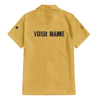 Custom Retro Bowling Family Matching Mermaid Dress and Hawaiian Shirt with Diamond Stripe Pattern North Bowl Logo - Wonder Print Shop