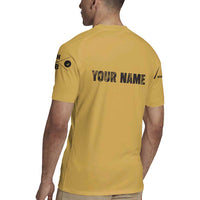 Custom Retro Bowling Rugby Jersey with Diamond Stripe Pattern North Bowl Logo - Wonder Print Shop