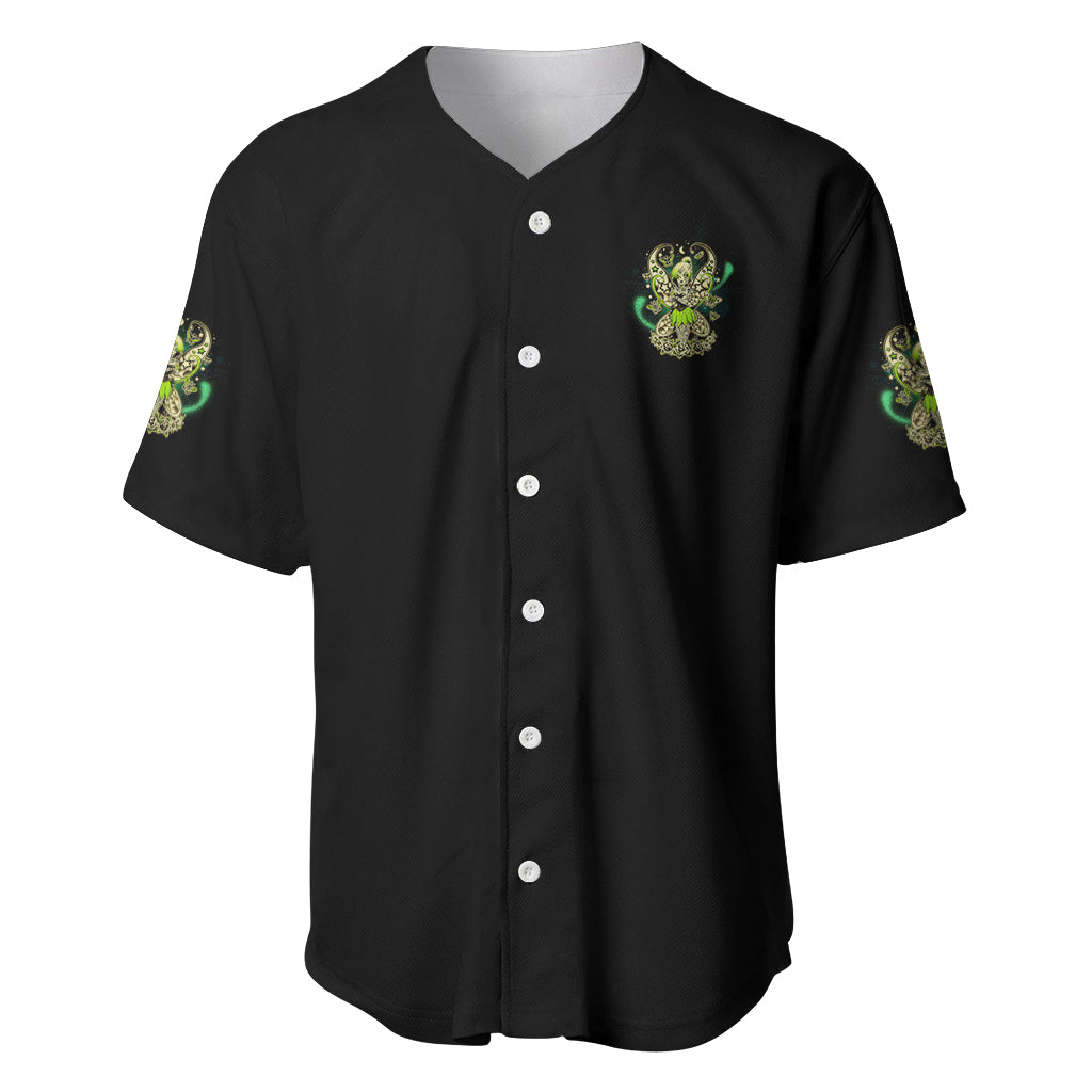 Karma Fairy Skull Baseball Jersey - Wonder Print Shop