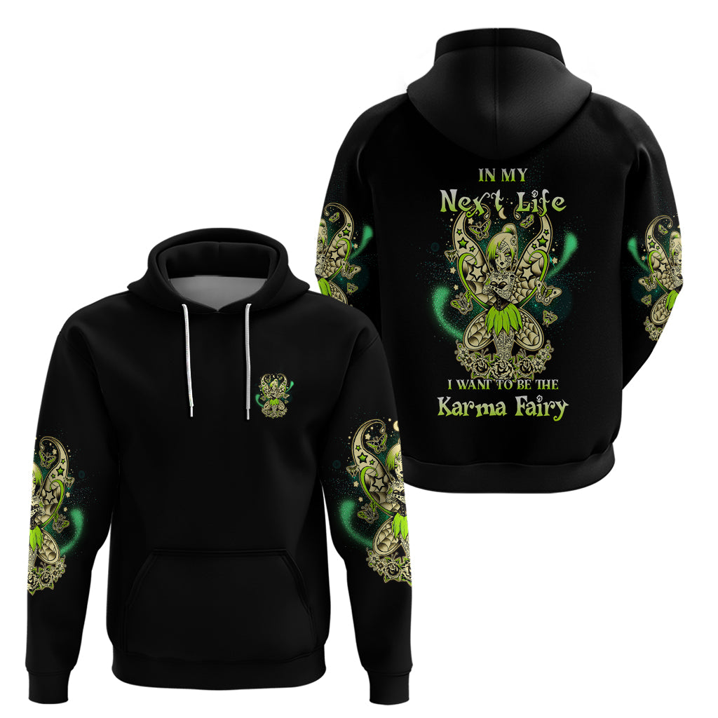 Karma Fairy Skull Hoodie - Wonder Print Shop