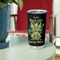 Karma Fairy Skull Tumbler Cup - Wonder Print Shop