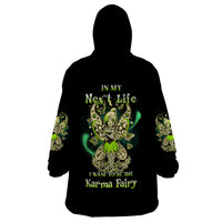 Karma Fairy Skull Wearable Blanket Hoodie - Wonder Print Shop